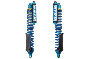 Can-Am Maverick X3 Coilover Suspension Kit - Front - King Shocks - 2.5 Dia Piggy Res w/ Adj & Finned Res - `17-`27